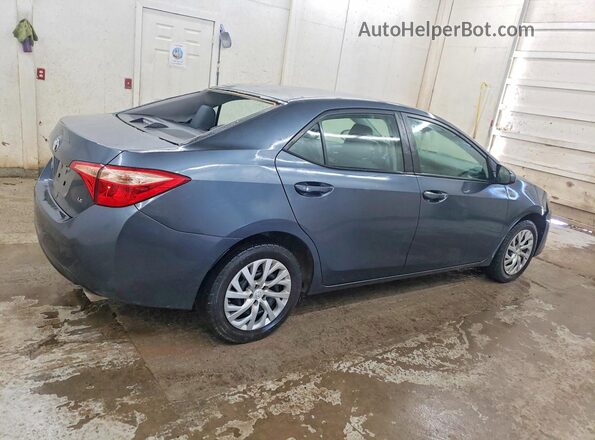 2T1BURHE6KC153220 2019 TOYOTA COROLLA Blue 