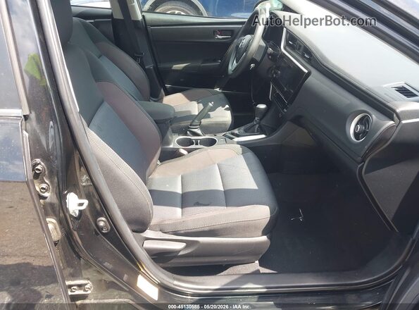 2T1BURHE6KC235853 2019 TOYOTA COROLLA Black წინა სალონის ხედი