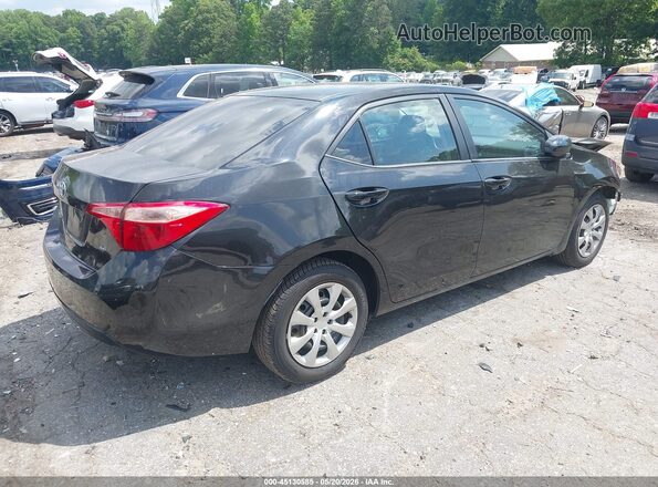 2T1BURHE6KC235853 2019 TOYOTA COROLLA Black უკანა მარჯვენა