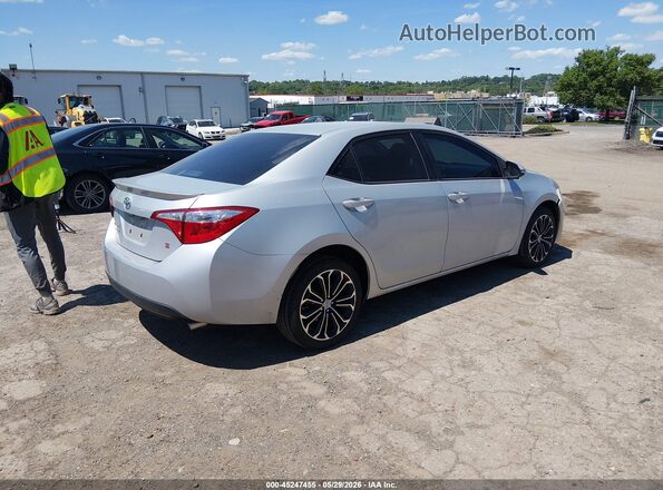 2T1BURHE7GC492401 2016 TOYOTA COROLLA Silver Tył prawy