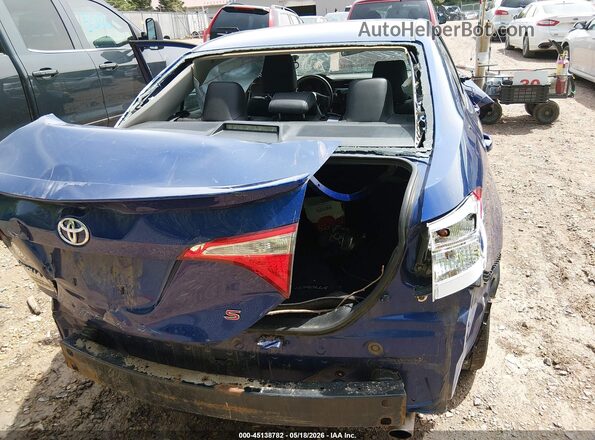 2T1BURHE7GC584821 2016 TOYOTA COROLLA Blue Front view