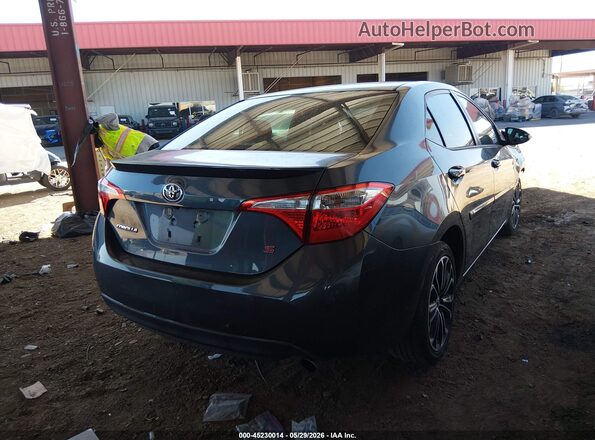 2T1BURHE7GC685292 2016 TOYOTA COROLLA Gray Задня права чверть
