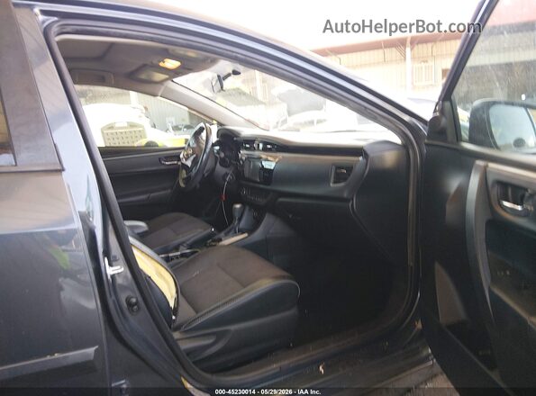 2T1BURHE7GC685292 2016 TOYOTA COROLLA Gray Вид салону спереду