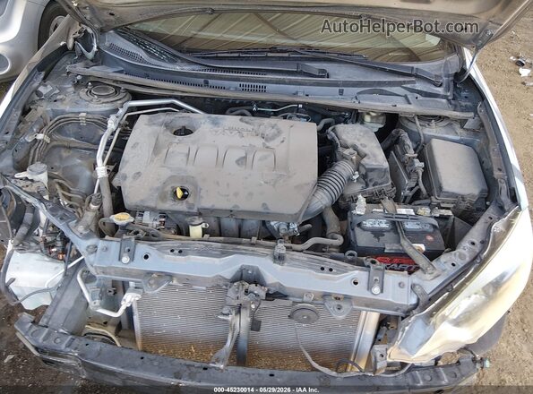 2T1BURHE7GC685292 2016 TOYOTA COROLLA Gray Вид ззаду