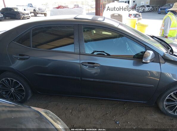 2T1BURHE7GC685292 2016 TOYOTA COROLLA Gray Панорамний вид салону 360°