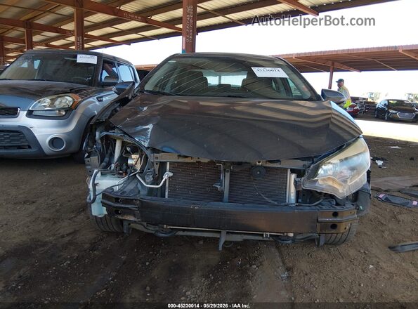 2T1BURHE7GC685292 2016 TOYOTA COROLLA Gray Вид задньої частини салону