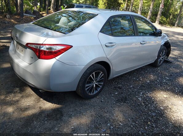 2T1BURHE7GC730571 2016 TOYOTA COROLLA Silver 