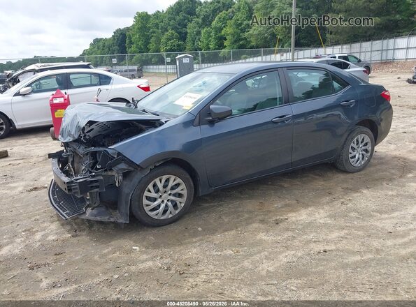 2T1BURHE7HC810759 2017 TOYOTA COROLLA Gray წინა მარცხენა ხედი სამი მეოთხედიდან