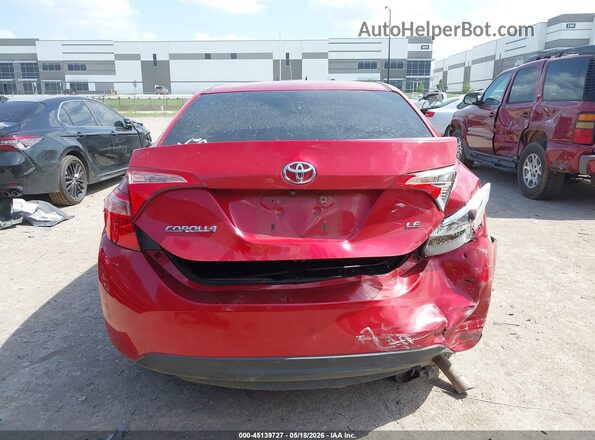 2T1BURHE7HC826444 2017 TOYOTA COROLLA Red 