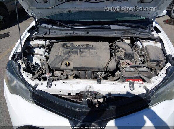 2T1BURHE7HC833006 2017 TOYOTA COROLLA Белый Вид сзади