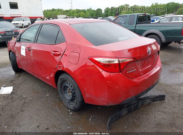 2T1BURHE7HC944459 2017 TOYOTA LL Red Задня ліва чверть