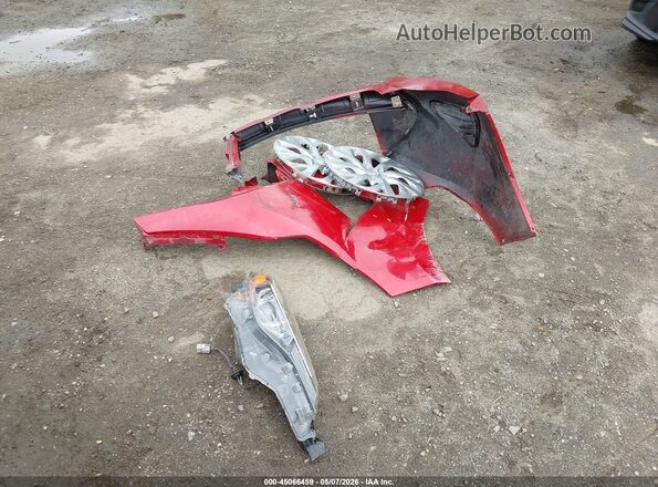 2T1BURHE7HC944459 2017 TOYOTA LL Red Вид щитка приладів