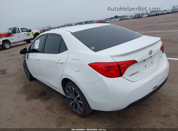 2T1BURHE7JC020612 2018 TOYOTA COROLLA White Հետևի ձախ