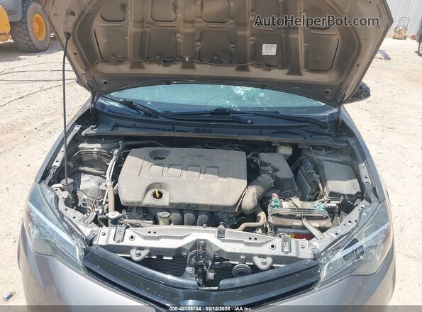 2T1BURHE7JC047387 2018 TOYOTA COROLLA Gray Вид ззаду