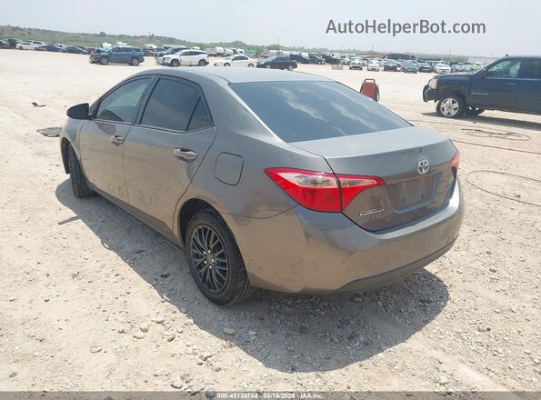 2T1BURHE7JC047387 2018 TOYOTA COROLLA Gray Задня ліва чверть