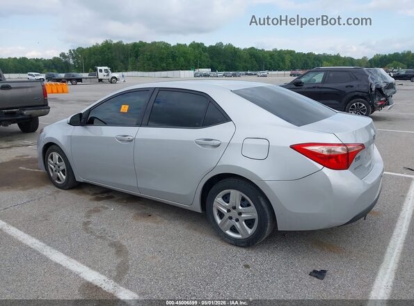 2T1BURHE7JC069955 2018 TOYOTA LL Silver Tył lewy