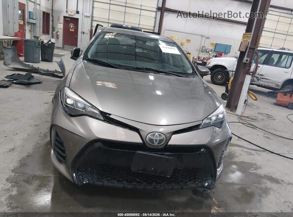 2T1BURHE7JC107426 2018 TOYOTA LL Gray უკანა სალონის ხედი