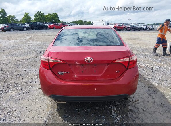 2T1BURHE7JC971263 2018 TOYOTA COROLLA Red 