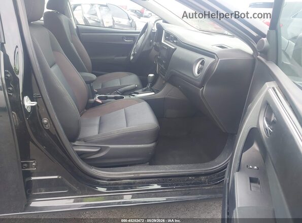 2T1BURHE7JC983493 2018 TOYOTA COROLLA Black Սալոնի դիմացի տեսք