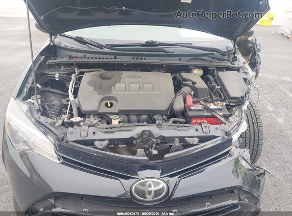 2T1BURHE7JC983493 2018 TOYOTA COROLLA Black Հետևի տեսք