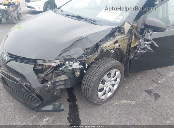 2T1BURHE7JC983493 2018 TOYOTA COROLLA Black Դիմացի տեսք