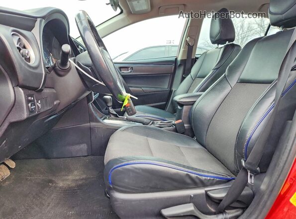 2T1BURHE7KC138032 2019 TOYOTA COROLLA Red Սալոնի դիմացի տեսք