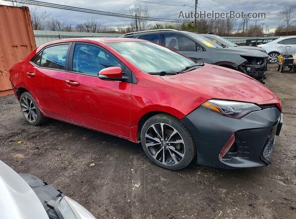 2T1BURHE7KC138032 2019 TOYOTA COROLLA Red Առջևի աջ