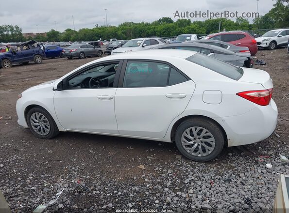 2T1BURHE7KC172648 2019 TOYOTA LL White 