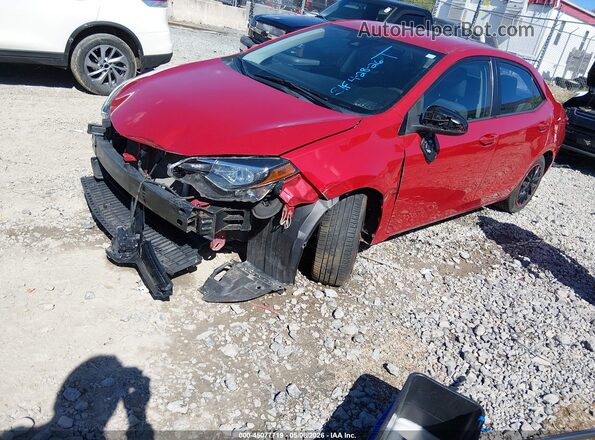2T1BURHE7KC215739 2019 TOYOTA LL Red Przód lewy