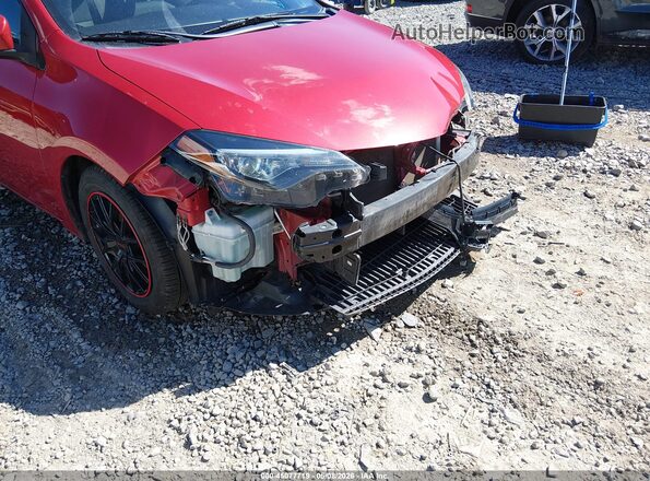 2T1BURHE7KC215739 2019 TOYOTA LL Red 