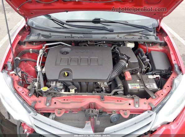 2T1BURHE8GC486610 2016 TOYOTA LL Red Rear view