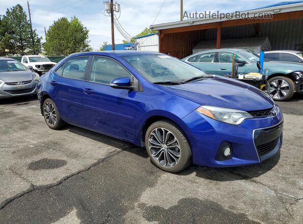2T1BURHE8GC492827 2016 TOYOTA COROLLA Blue 