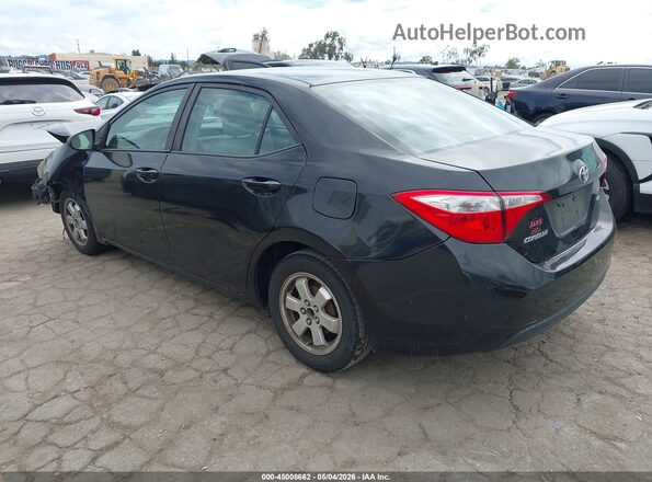 2T1BURHE8GC495405 2016 TOYOTA LL Черный Задняя левая четверть