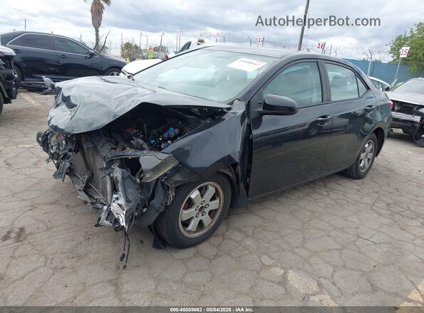 2T1BURHE8GC495405 2016 TOYOTA LL Черный Передняя левая четверть