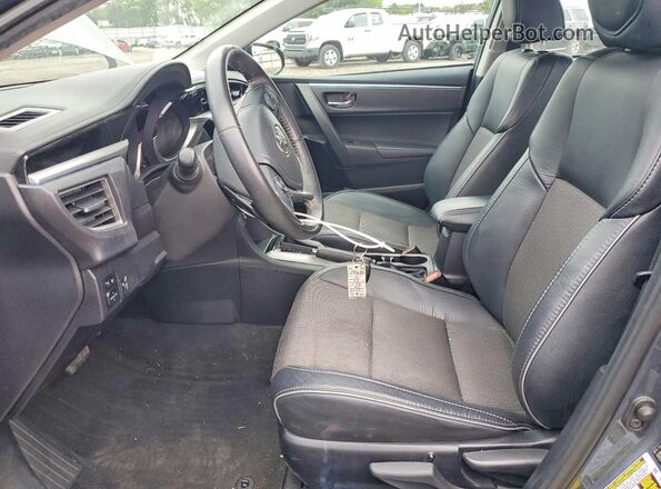 2T1BURHE8GC504149 2016 TOYOTA COROLLA Blue Front interior view