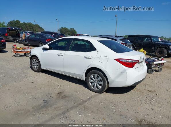 2T1BURHE8GC540889 2016 TOYOTA COROLLA White Tył lewy