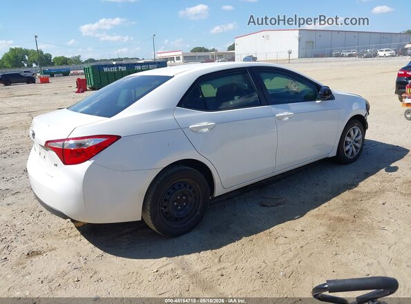 2T1BURHE8GC540889 2016 TOYOTA COROLLA White Tył prawy