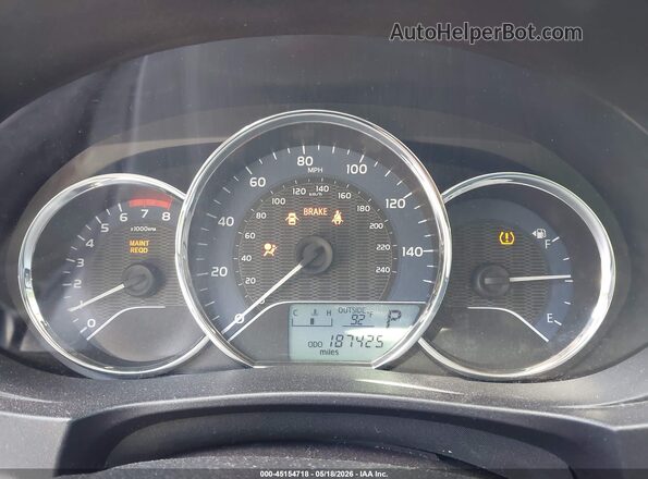 2T1BURHE8GC540889 2016 TOYOTA COROLLA White Widok tylnych siedzeń