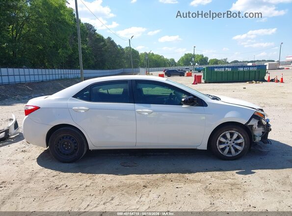 2T1BURHE8GC540889 2016 TOYOTA COROLLA White Widok wnętrza 360 stopni