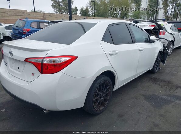 2T1BURHE8GC585783 2016 TOYOTA COROLLA White Հետևի աջ