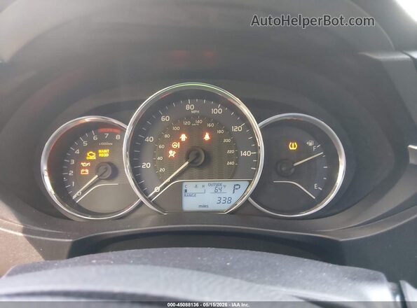 2T1BURHE8GC632603 2016 TOYOTA COROLLA Gray Вид задніх сидінь