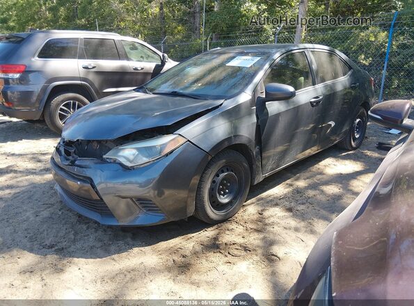 2T1BURHE8GC632603 2016 TOYOTA COROLLA Gray Передня ліва чверть