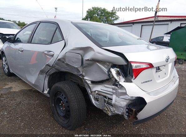 2T1BURHE8GC659428 2016 TOYOTA COROLLA Серебряный Вид спереди
