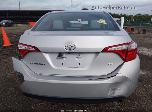 2T1BURHE8GC659428 2016 TOYOTA COROLLA Серебряный 