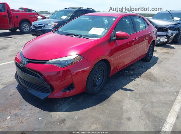 2T1BURHE8HC761197 2017 TOYOTA COROLLA Red 