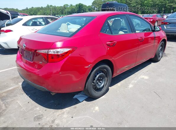 2T1BURHE8HC761197 2017 TOYOTA COROLLA Red 