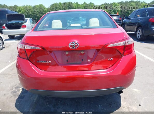 2T1BURHE8HC761197 2017 TOYOTA COROLLA Red 