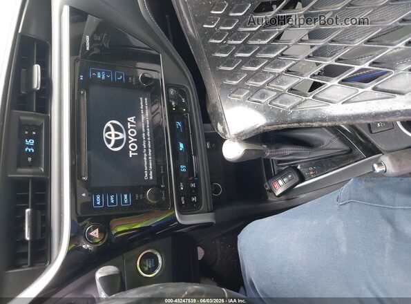 2T1BURHE8HC805084 2017 TOYOTA COROLLA Black Առջևի վահանակի տեսք