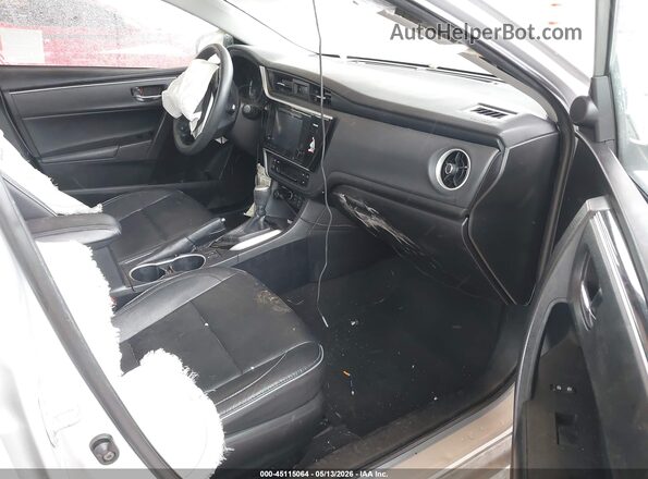 2T1BURHE8HC805201 2017 TOYOTA COROLLA Silver Սալոնի դիմացի տեսք