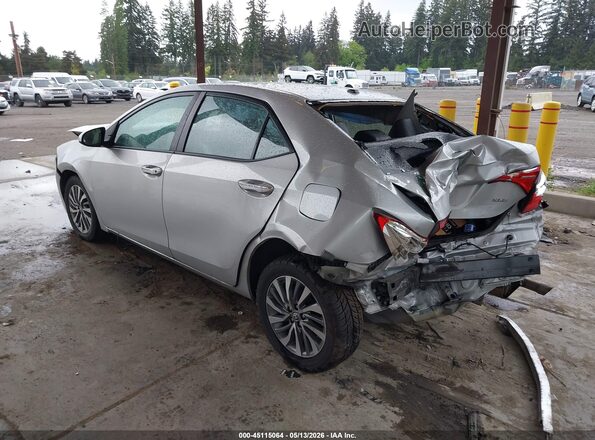 2T1BURHE8HC805201 2017 TOYOTA COROLLA Silver Հետևի ձախ